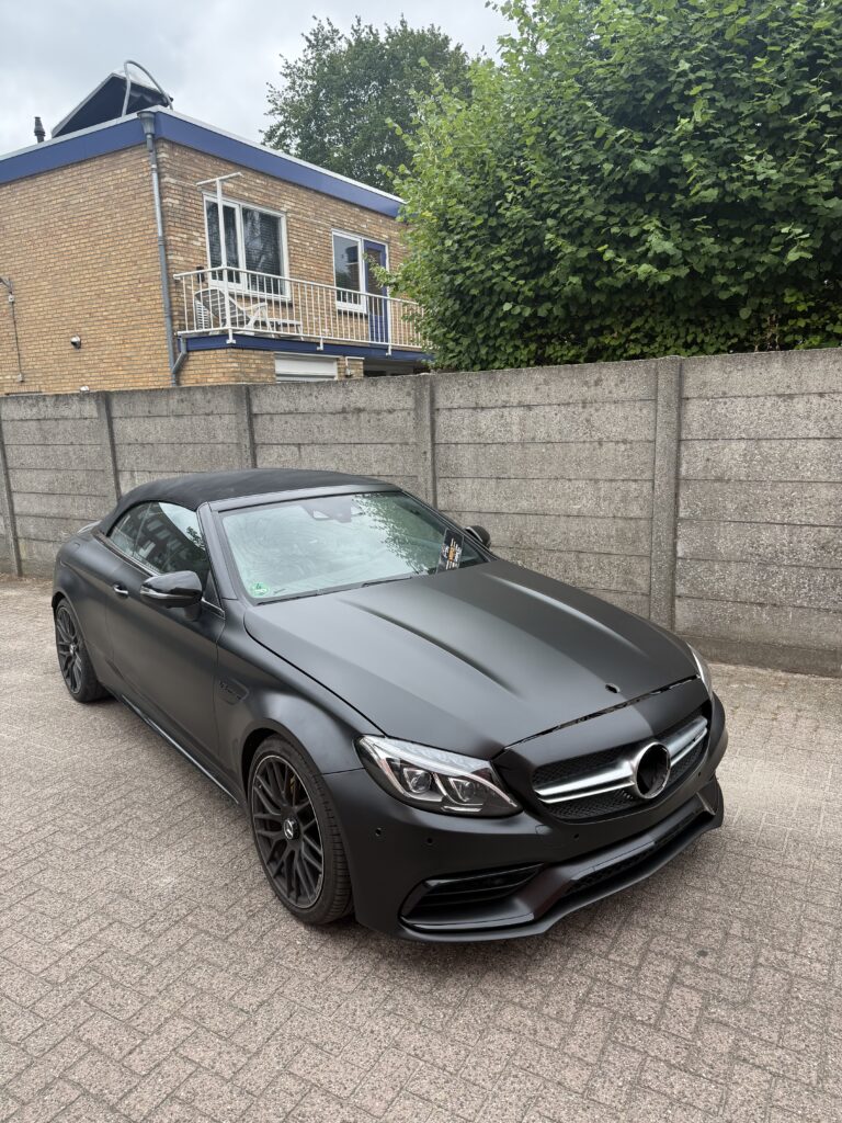 Mercedes C63 AMG - Carwrap - WRAPPED! Carstyling