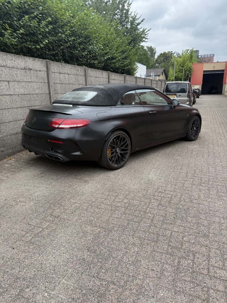 Mercedes C63 AMG - Carwrap - WRAPPED! Carstyling