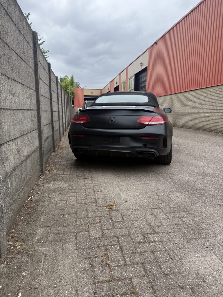 Mercedes C63 AMG - Carwrap - WRAPPED! Carstyling